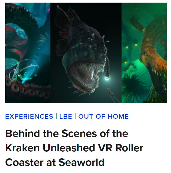 Behind The Scenes Of The Kraken Unleashed Vr Figment Productions